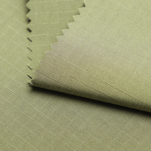 Cool‑Silk Cotton 0.5 Ripstop Polyester Fabric